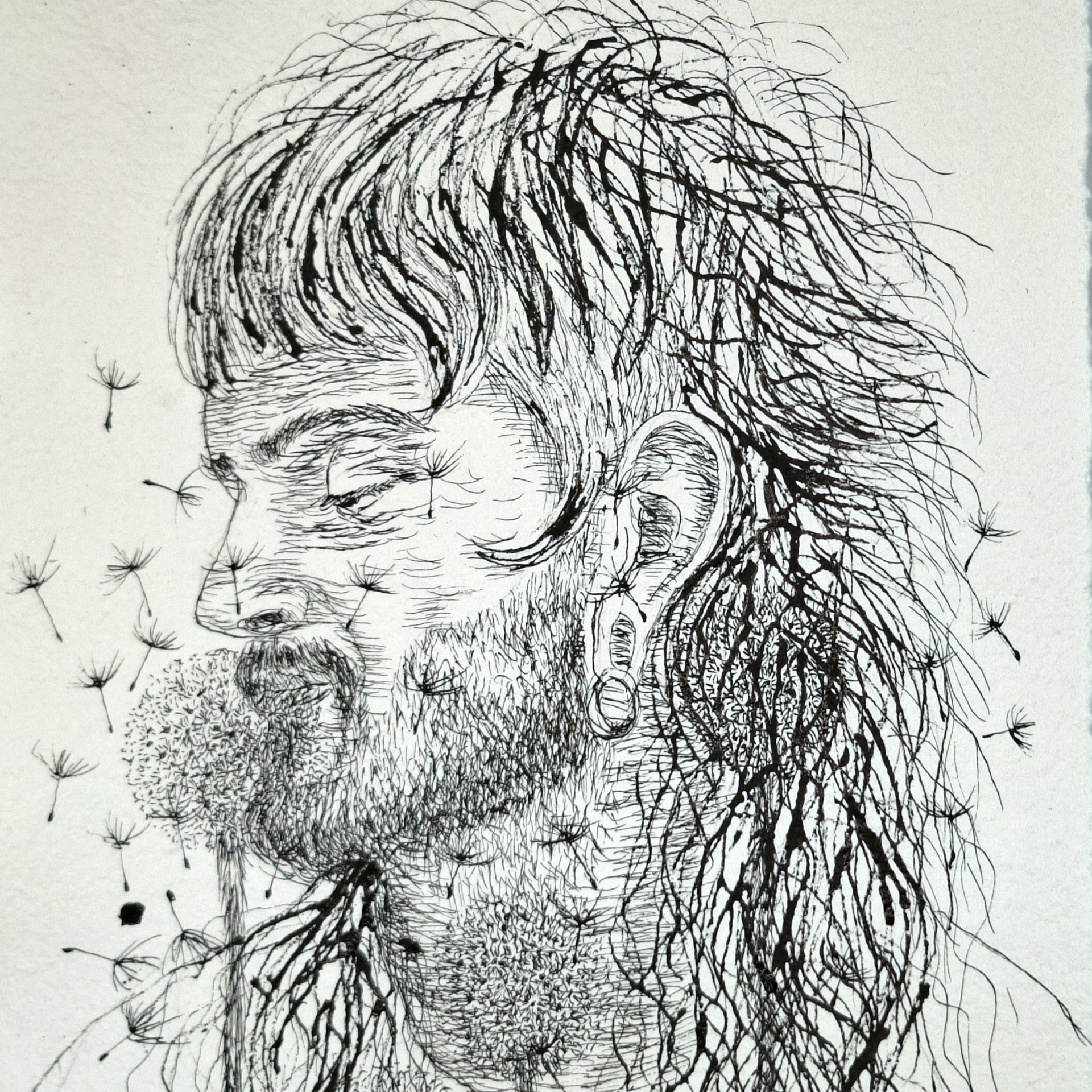 Untitled II, Ink, 35x25cm