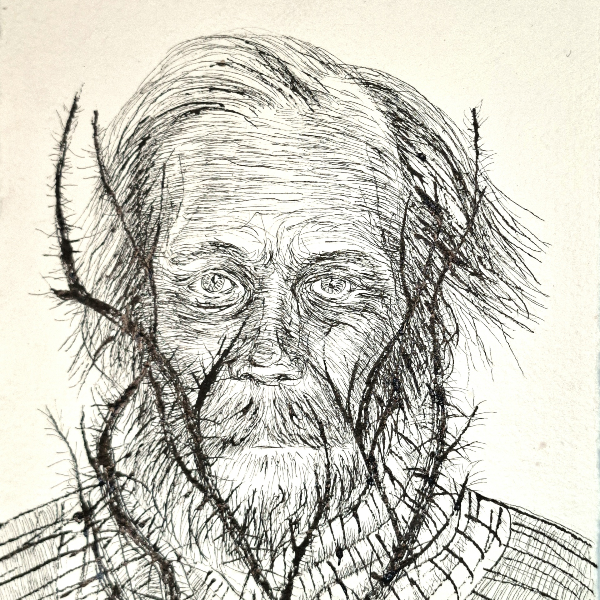 Untitled I, Ink, 35x25cm