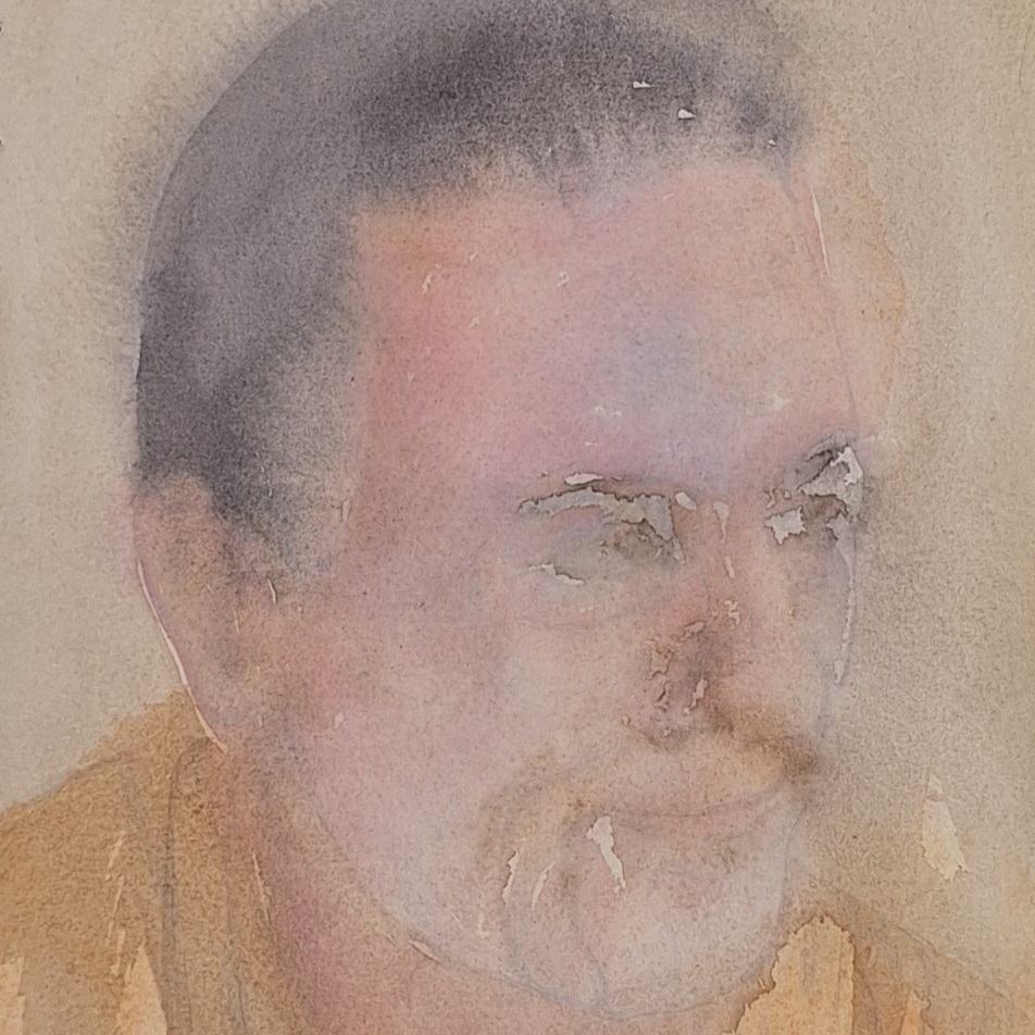 Lluis, 23 x 17 cm, akvarelli.