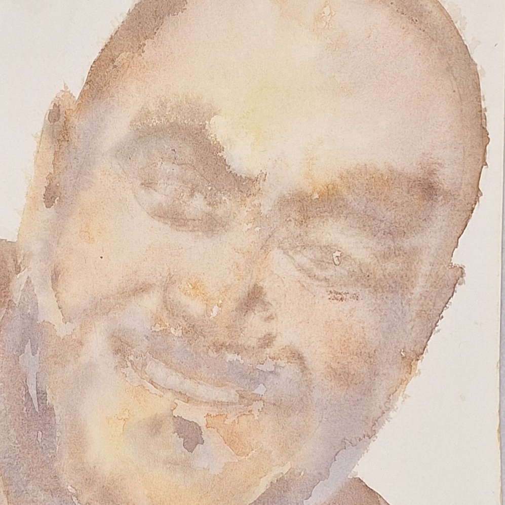 Xavi, 23x17cm, water colour.